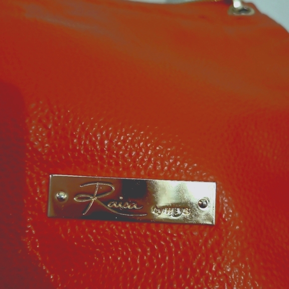 Raisa by Heys 3 Piece Leather Purse Set in Pumpkin - Picture 8 of 11